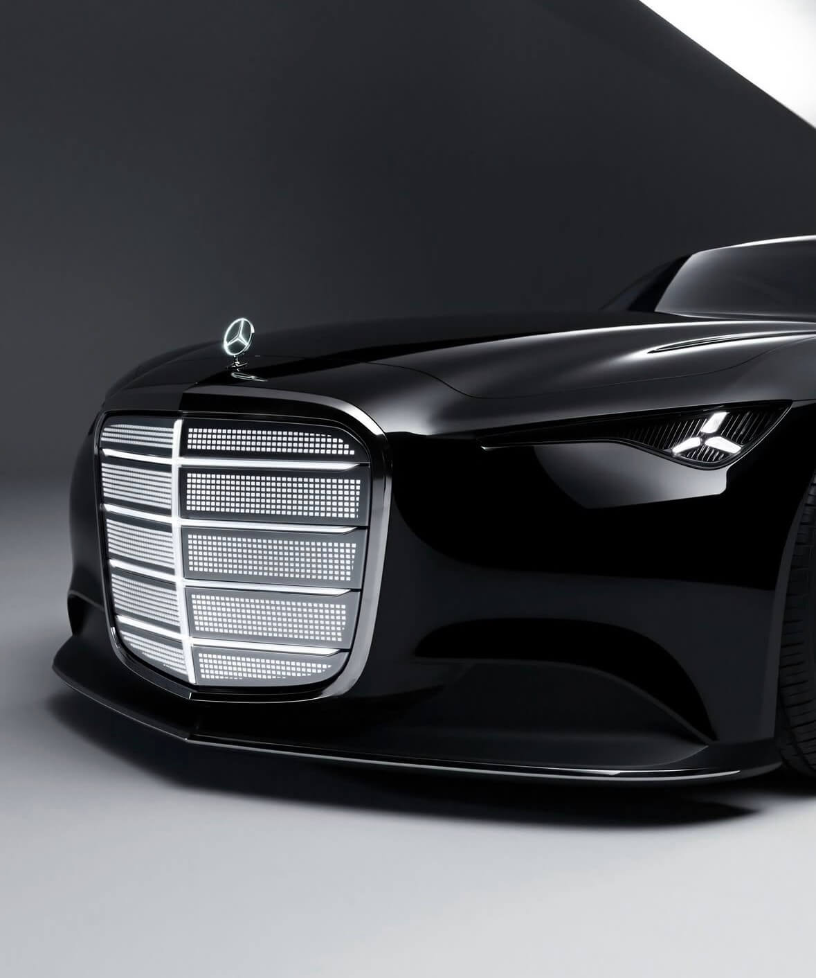 Mercedes-Benz Teases Futuristic New Sedan Concept