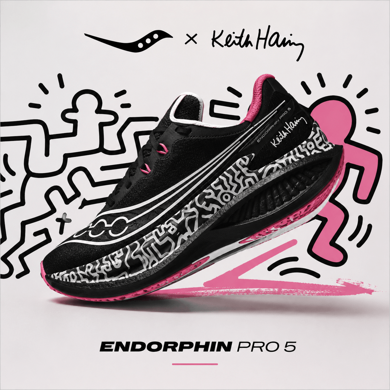 Saucony x Keith Haring: Running Meets Street Art