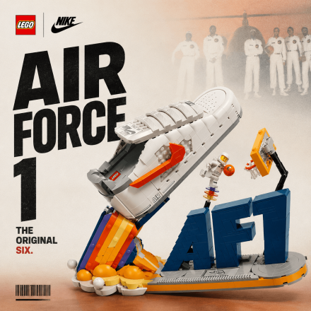 Nike x LEGO Air Force 1: The Sneaker Becomes a Build