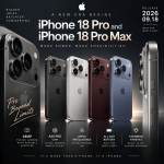 Apple iPhone 18 Pro & iPhone 18 Pro Max Release Date Camera & New Features