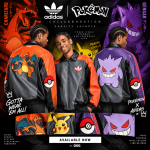 Pokémon x adidas Varsity Jackets Charizard Gengar & Pikachu
