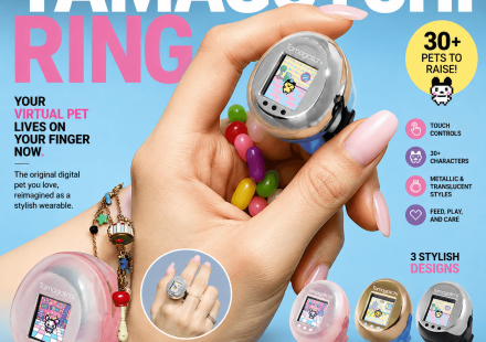 Tamagotchi Ring Virtual Pet Becomes Wearable