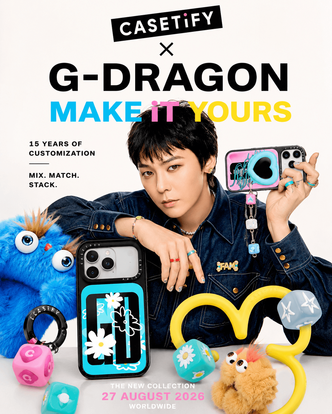 CASETiFY x G-DRAGON: MAKE iT YOURS Takes Phone Accessories Further