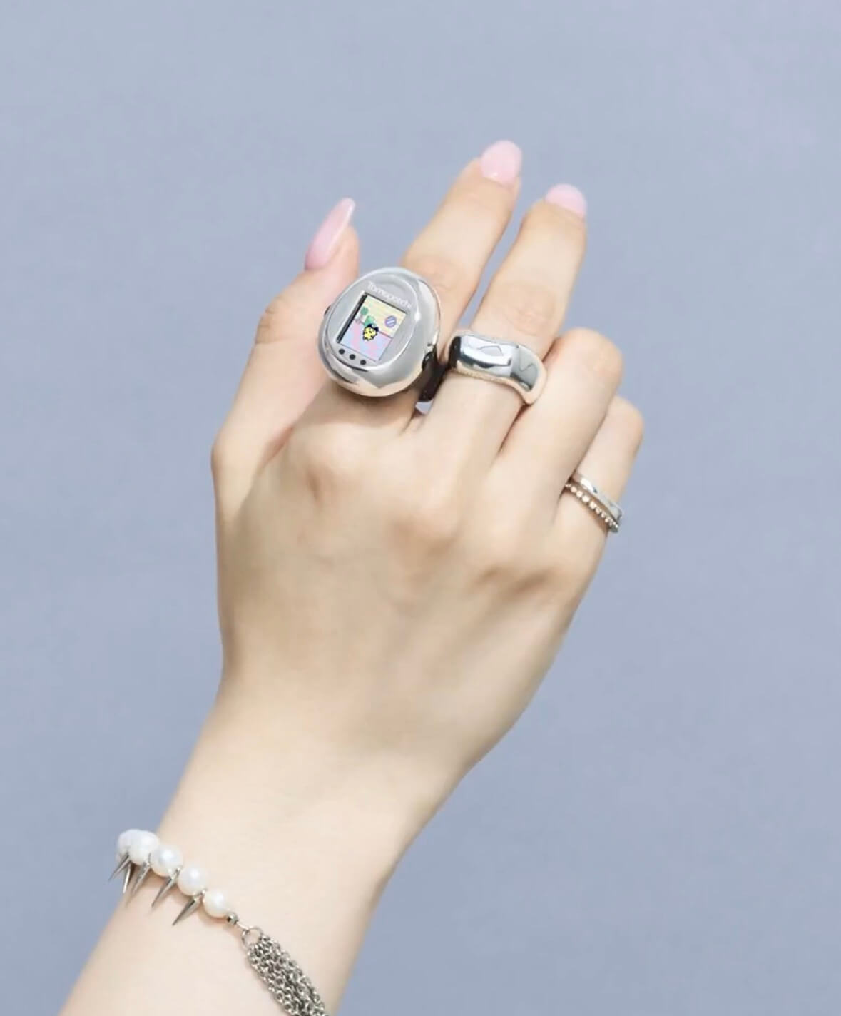 Tamagotchi Ring Virtual Pet Becomes Wearable