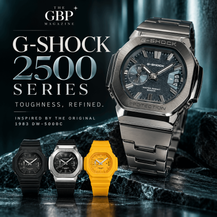 Casio G-SHOCK 2500 Series stainless-steel watch and new colourways