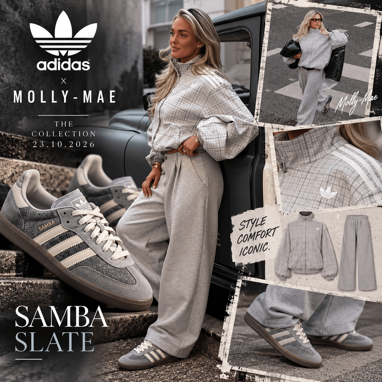 Molly-Mae x adidas Samba Slate: A Fresh Take on Autumn Style