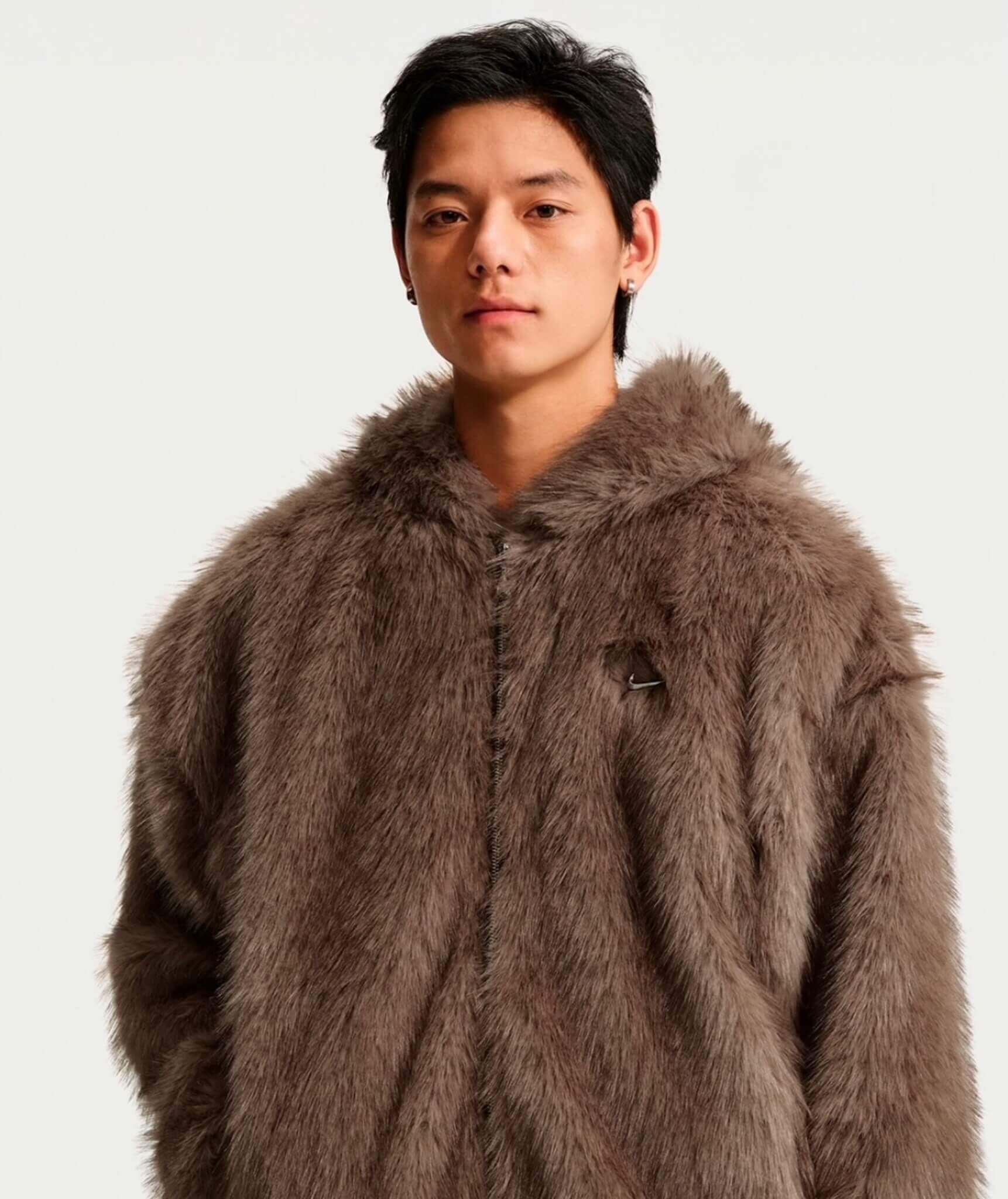 Upcoming Drop: New Nike Faux Fur Brown Jacket