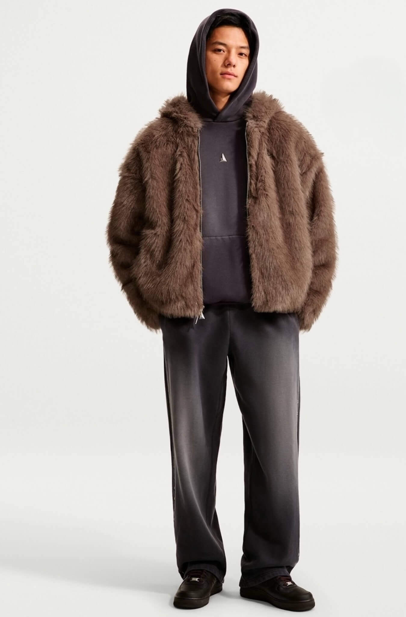 Upcoming Drop: New Nike Faux Fur Brown Jacket