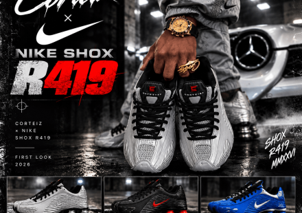 First Look: Corteiz x Nike Shox R419