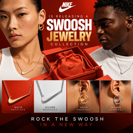 Nike Is Coming Out With NEW Swoosh Jewellery