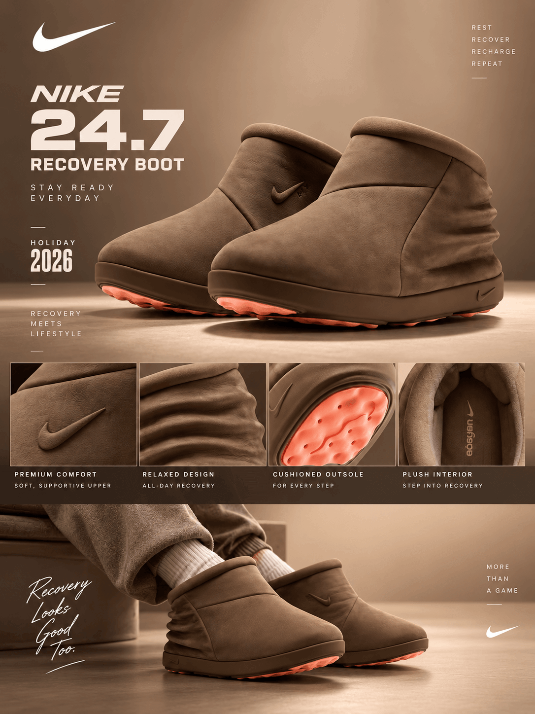 Nike 24.7 Recovery Boot Release Date Price & First Look